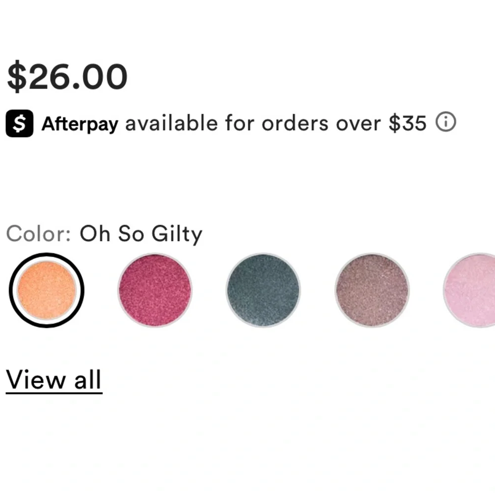 MAC ‘OH SO GLITY’ Glitter Eyeshadow
